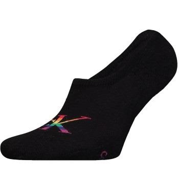 Calvin Klein Strømper Footie High Cut Pride Sock Svart One Size