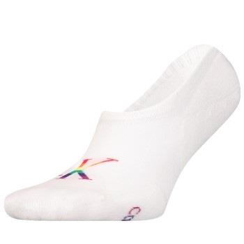 Calvin Klein Strømper Footie High Cut Pride Sock Hvit One Size