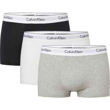Calvin Klein 3P Plus Size Stretch Trunk Mixed bomull 3XL Herre