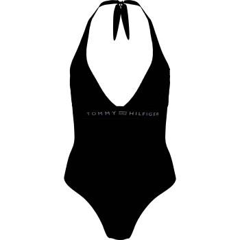 Tommy Hilfiger Halter One Piece Swimsuit Svart X-Large Dame