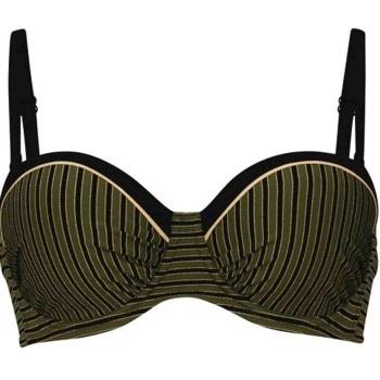 Rosa Faia Holiday Stripes Underwire Bikini Top Oliven D 38 Dame