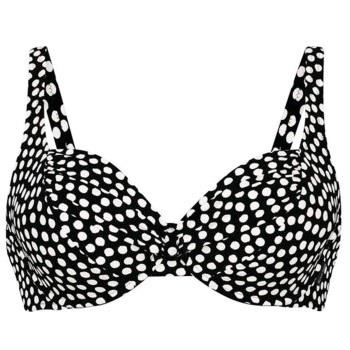 Rosa Faia Summer Dot Bikini Top Svart/Hvit B 40 Dame