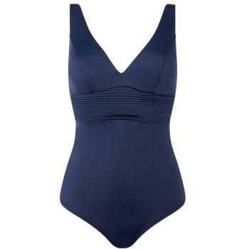 Femilet Arizona Plunge Swimsuit Mørkblå 38 Dame