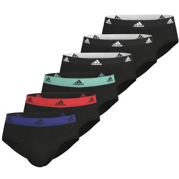 adidas 6P Active Flex Cotton Briefs Svart bomull XX-Large Herre