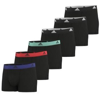 adidas 6P Active Flex Cotton Trunks Svart bomull Large Herre