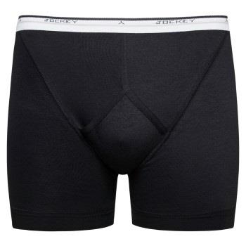 Jockey Cotton Midway Brief Svart bomull XX-Large Herre