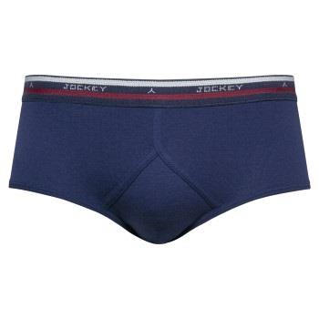 Jockey Cotton Y-front Brief Navy bomull Large Herre