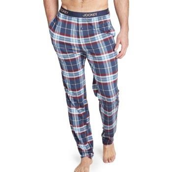 Jockey Night And Day Pyjama Pants Marine Rutete XX-Large Herre