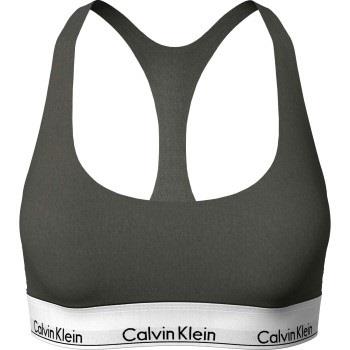 Calvin Klein BH Modern Cotton Bralette Unlined Oliven Large Dame