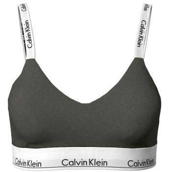 Calvin Klein BH Modern Cotton Light Lined Bralette Oliven X-Large Dame