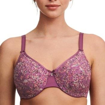 Chantelle BH C Magnifique Underwired Bra Printed lilla E 85 Dame