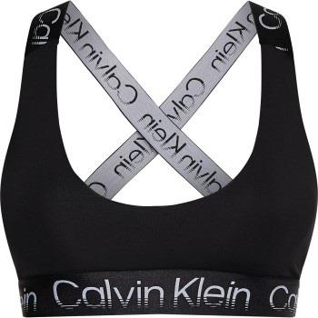 Calvin Klein BH Sport Active Icon Medium Support Bra Svart Medium Dame