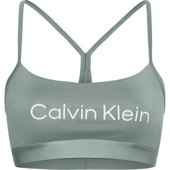 Calvin Klein BH Sport Essentials Low Support Bra Blå polyester Medium ...