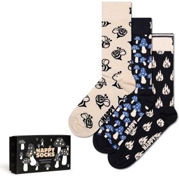 Happy Sock Monochrome Magic Socks Gift Set Strømper 3P Mixed bomull St...