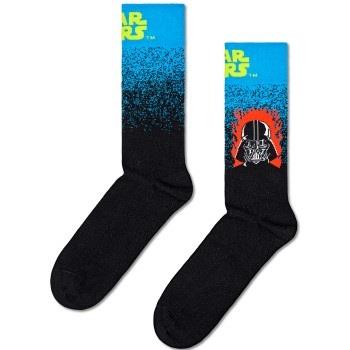 Happy Sock Star Wars Dart Vader Sock Strømper Svart Mønster bomull Str...