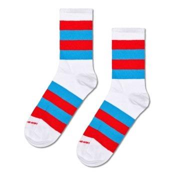 Happy Sock Stripe It Crew Sock Strømper Stripet Str 36/40