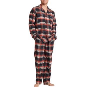 Jockey Cotton Flannel Pyjama Svart bomull Medium Herre