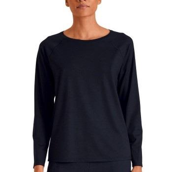 Calida DSW Balancing Long Sleeve Shirt Mørkblå modal Medium Dame