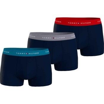 Tommy Hilfiger 3P WB Trunks Marine bomull Small Herre
