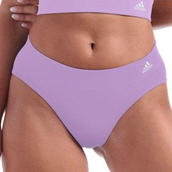 adidas Truser Sport 3D Rib Hipster Lyslilla Small Dame