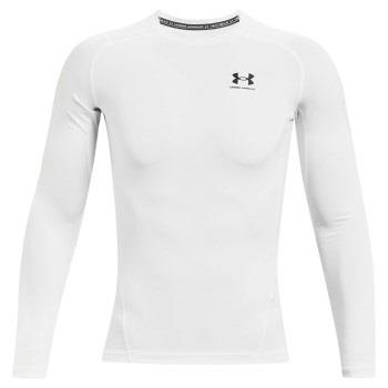 Under Armour HeatGear LS Compression Shirt Hvit X-Large Herre