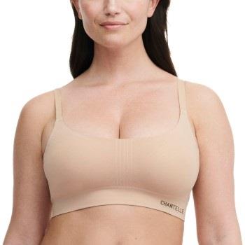 Chantelle BH Smooth Comfort Wirefree Support Bralette Hud Large Dame