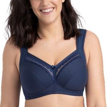 Miss Mary Always Cotton Soft Bra BH Mørkblå B 75 Dame