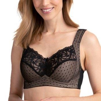 Miss Mary Dotty Delicious Soft Bra BH Svart E 85 Dame