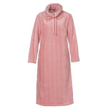 Trofe Braid Dress Fleece Rosa polyester X-Large Dame