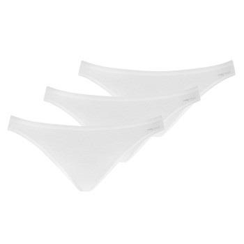 Mey Truser 3P Organic Cotton Pure Mini Briefs Hvit bomull 42 Dame