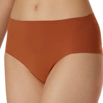 Schiesser Truser Invisible Soft Maxi Brief Rustorange 42 Dame