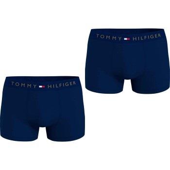 Tommy Hilfiger 2P Gold WB Trunk Marine bomull Large Herre