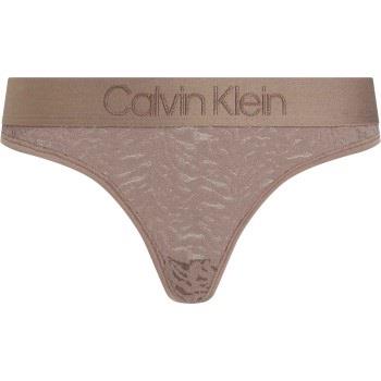 Calvin Klein Truser Intrinsic Coordinate Thong Beige Medium Dame