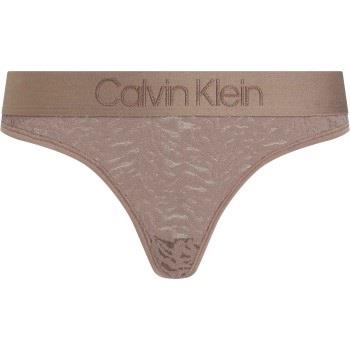 Calvin Klein Truser Intrinsic Coordinate Thong Beige Large Dame