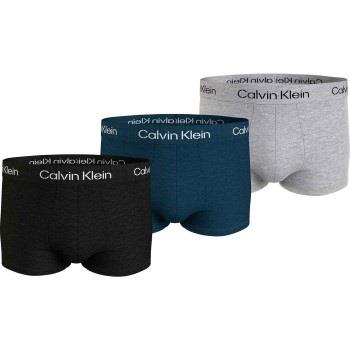 Calvin Klein 3P Stencil Logo Cotton Stretch Trunk Mixed bomull Large H...