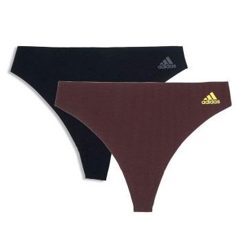 adidas Truser 2P BOS Micro Cut Free Thong Multi Svart/brun Large Dame