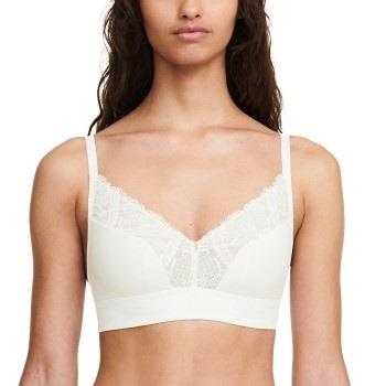 Chantelle BH Corsetry Wirefree Support T-Shirt Bra Benhvit F 80 Dame