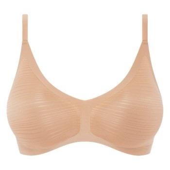 Chantelle BH Soft Stretch Wirefree Padded Bralette Beige M/L Dame
