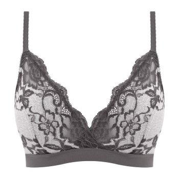 Wacoal BH Florilege Non Wired Bralette Svart Mønster Small Dame