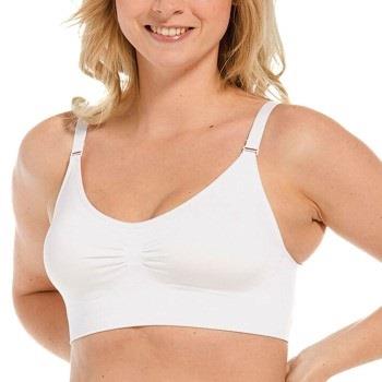 Magic BH Comfort Spagetti Bra Hvit polyamid Large Dame