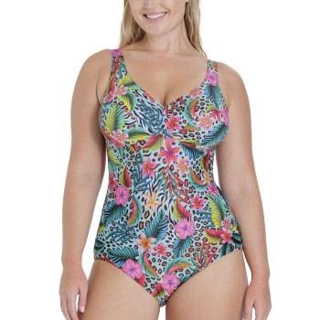 Miss Mary Amazonas Swimsuit Blå m blomster D 50 Dame