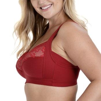 Miss Mary Lovely Lace Support Soft Bra BH Rød B 95 Dame