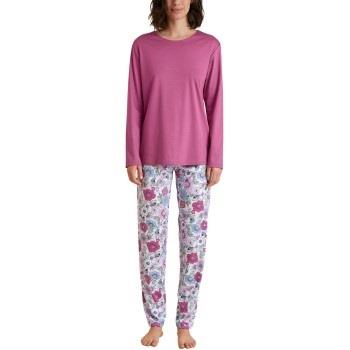 Calida African Dreams Pyjamas Rosa blomstret bomull Small