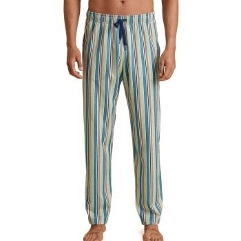 Calida Remix Sleep Weekend Pants Blå/Brun bomull X-Large Herre