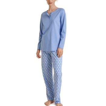 Calida Shell Nights Pyjamas Lysblå bomull Small Dame