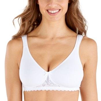 Swegmark BH Beautiform Soft Bra Fairtrade Molded Cups Hvit B 100 Dame