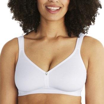 Swegmark BH Cotton Soft Moulded Cups Bra Hvit C 80 Dame