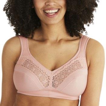 Swegmark BH Cotton Star Soft Bra Lysrosa bomull A 105 Dame