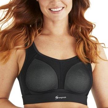 Swegmark BH Stability CoolMax Moulded Cup Sports Bra Svart B 75 Dame