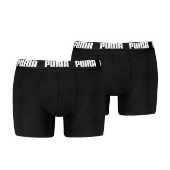 Puma 2P Men Everyday Basic Boxer Svart bomull Small Herre